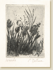 Miniatures 01: Weeds by Elizabeth Delson
