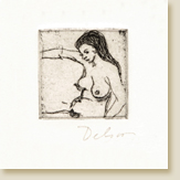 Miniatures 07: Woman 2 by Elizabeth Delson