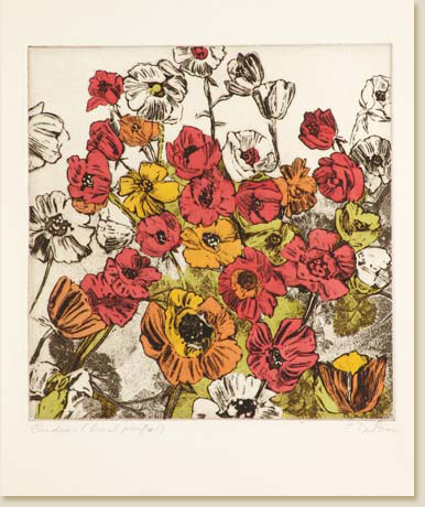 Flower Series 02: Garden by Elizabeth Delson