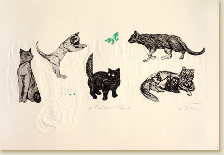 Cats Series 01: Frolicsome Felines by Elizabeth Delson