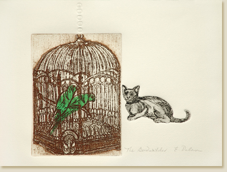 Cats Series 06: Birdwatcher by Elizabeth Delson