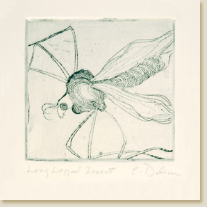 Miniatures 03: Long Legged Insect by Elizabeth Delson