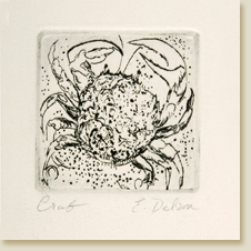 Miniatures 04: Crab by Elizabeth Delson