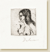 Miniatures 07: Woman 3 by Elizabeth Delson